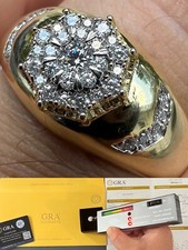 Anello mignolo moissanite