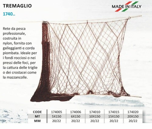 Rete tremaglio posta - tremaglio,