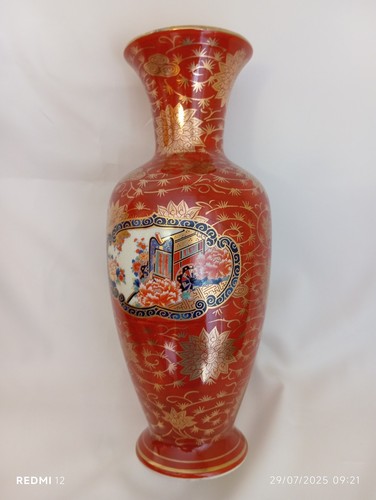 Vaso giapponese porcellana - vaso,