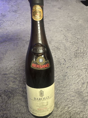 Barolo bersano 1981 - barolo,