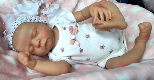 Bambola bambina pollici - bambina,