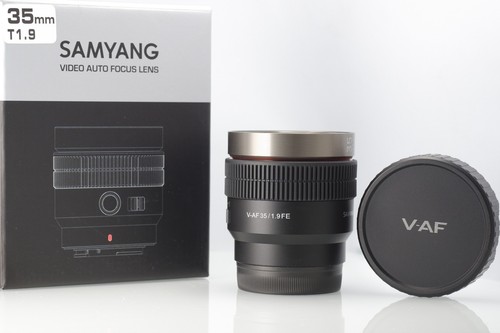 Samyang 35mm 9 fe - v-af, t1.9
