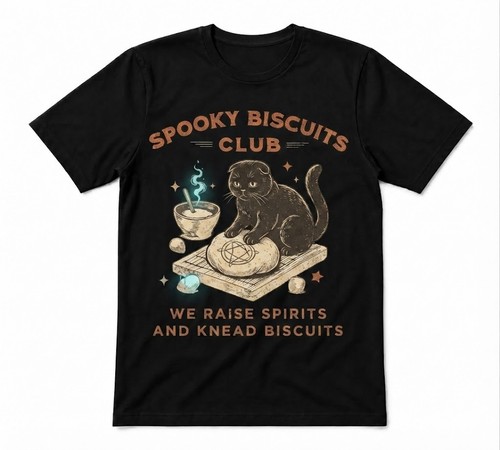 Maglietta spooky biscuits club - maglietta,