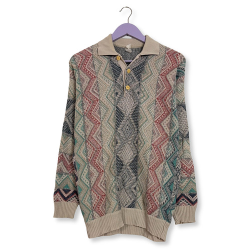 Maglione vintage multicolore - maglione,