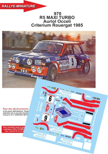 Decals ref 0970 renault - ref,