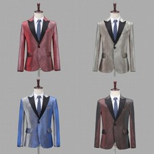 Giacca Da Suit A Un Bottone