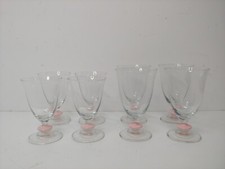 Bicchieri Murano set 8 calici Vintage epoca