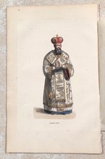 1851 COSTUME DI VESCOVO GRECO