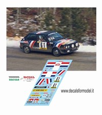 DECALS 1:43 FIAT RITMO 130