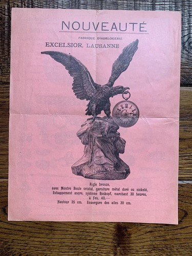 Excelsior park orologio carta - excelsior,