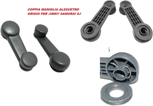 2pz maniglia alzavetro - 2pz, interna