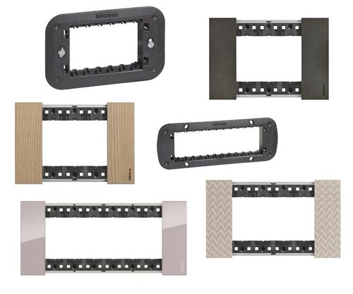 Placca supporto bticino living - bticino,