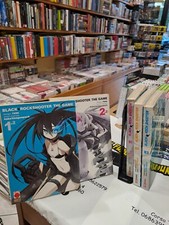 BLACK ROCK SHOOTER1/3+ BLACK ROCKSHOOTERTHE GAME 1/2 STAR COMICS  COND. OTTIME++