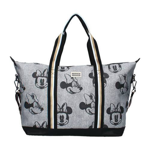 Borsa shopping topolino grigia - borsa,