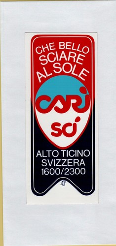 Adesivo vintage sticker kleber - adesivo,
