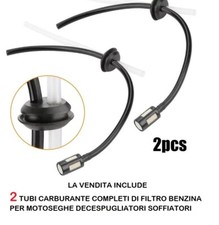 2 FILTRO BENZINA + 2 TUBO