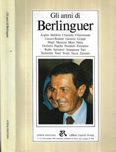 Gli anni berlinguer a - ,