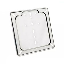 PORTA TARGA POSTERIORE CROMATO