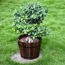 Portafiori in legno con