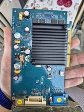 SCHEDA GRAFICA GEFORCE NVIDIA AGP 256 MB  GF 6200 DDR2