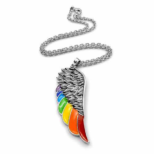 Collana orgoglio arcobaleno
