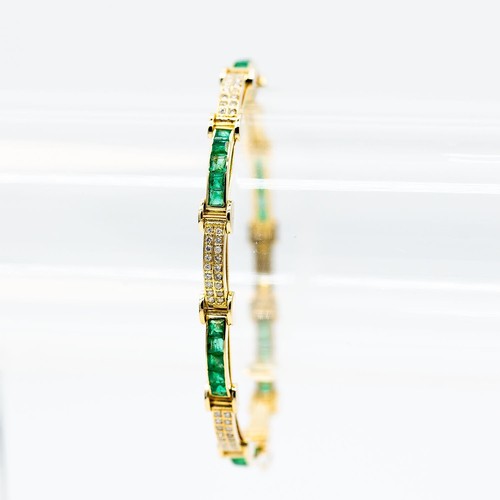 Bracciale tennis 585 14k oro - bracciale,