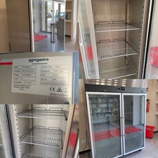 congelatore a vetrina, due ante con 6 ripiani