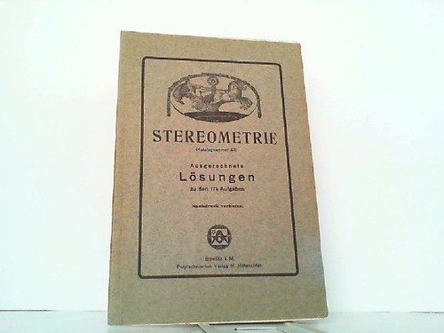 Stereometrie ausgerechnete - stereometrie.,