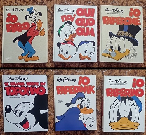 Lotto stock walt disney 6 - walt,