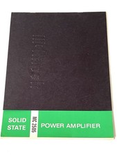 Amplificatore mcintosh 2505 - amplificatore,