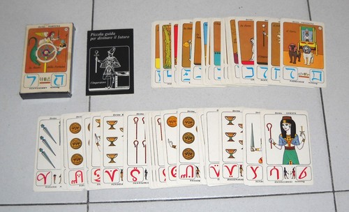 Mazzo divinatorio egizio - egizio,