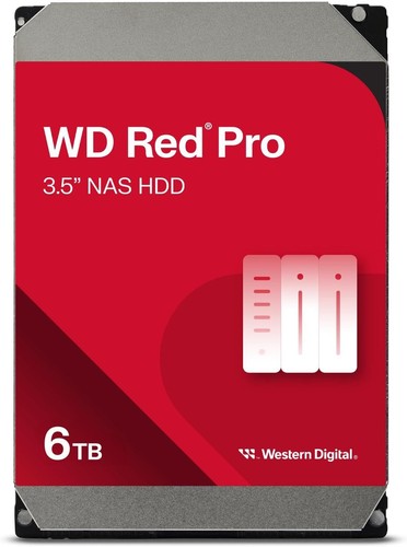 Red pro 6tb - wd, per