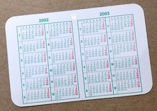 ROLEX 2002 2003 CALENDAR GMT