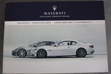 MASERATI GRANTURISMO - GRANTURISMO S Manuale d'uso "Giugno 2009" Senza iscrizioni