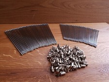 NUOVO 80 raggi cromati BMW R65G/S R65GS R80G/S non R80GS + nipplo ENTRAMBE LE RUOTE