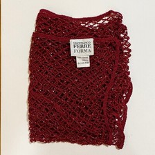 Gianfranco Ferré Coprispalle Stola Elegante a Rete Chic da Cerimonia Eventi