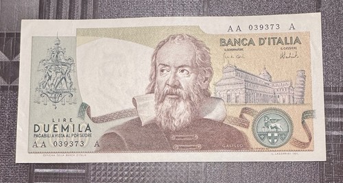 2000 lire galileo - 2000,