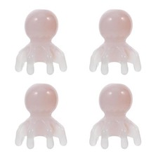 4 PCS Pettine Massaggio Cuoio