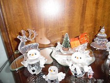 swarovski  SOLO slitta di babbo natale 