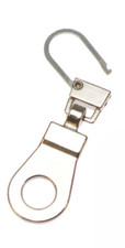 1 Chiusura Lampo 4cm Argento
