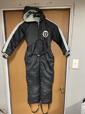 Tuta da sci da neve NFL Oakland Raiders di Sears, Roebuck And Co. Ragazzo taglia 10