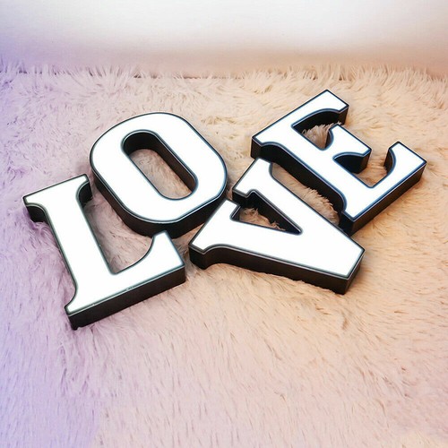Lettere luminose parole - lettere,