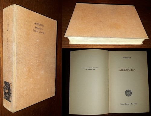 Metafisica aristotele - metafisica,,