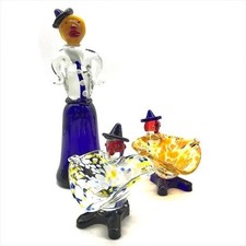 Piatto statuina pagliaccio di