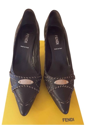 Fendi selleria brown - selleria, pebbled