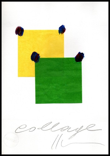 Aldo mondino collage originale - mondino,