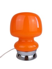 Lampada Fungo Vetro Arancione