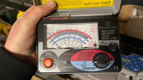 Kyoritsu 3132a tester - kyoritsu,
