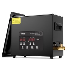 VEVOR Pulitore Ultrasuoni Industriale 6L 180 W con Riscaldatore e Timer