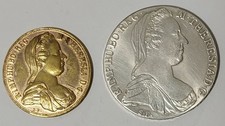Copia moneta tallero - copia, 1780